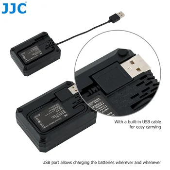 JJC USB Dual Baterijos Kelionės Kroviklis Panasonic NT-BLF19 NT-BLF19e Lumix GH5S G9 GH5 GH4 GH3 Pakeičia NT-BTC13 NT-BTC10