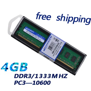 KEMBONA Skatinimo darbalaukio RAM Atmintis DDR3 4GB 1333MHZ Ilgai-Dimm 240 smeigtukai+Nemokamas pristatymas