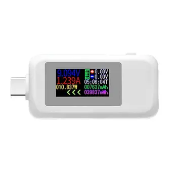 KWS-1902C Tipas-C Spalvotas Ekranas USB Testeris Srovė Stebėti Energijos Skaitiklis