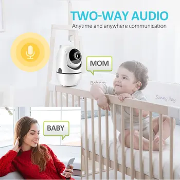 Karšto HD 1080P IP Kamera, WiFi Wireless Baby Monitor Naktinio Matymo Auto Stebėjimo Namų Apsaugos Stebėjimo VAIZDO stebėjimo Tinklo Mini Cam