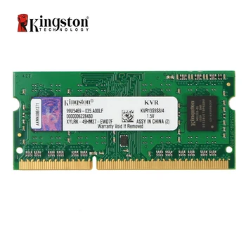 Kingston ValueRAM 4GB 1333MHz PC3-10600 DDR3 Non-ECC CL9 SODIMM SR X8 Nešiojamojo kompiuterio Atmintį