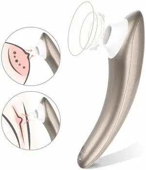 Klitorio stimuliatorius, 10 rūšių adsorbcijos oro slėgio bangos technologija, vandeniui žaislai, įkrovimo žaislai moterų mėgėjams