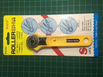 Kratinys roller rato turas peilis medžiaga pjovimo peilis peilis 28mm Pagamintas Taivanyje odos audinius ir pan.