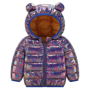 Kūdikių žiemos paltai drabužius 2020 naujų striukė medvilnės tirštėti šilta vaikiška drabužius, kūdikių mergaitės berniukai mielas viršutiniai drabužiai 1-5 metų