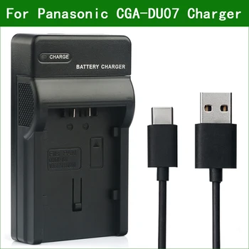LANFULANG Baterija ir USB Kroviklis skirtas Panasonic CGA-DU21 ir CGA-DU12 CGA-DU14 SDR-H258 SDR-H200 NV-GS21