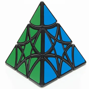 Lanlan Star Piramidės Twisty Star 3x3 Piramidės Juoda Cubo Magico Švietimo Įspūdį Žaislas Vaikams, Vaikų Dovanų
