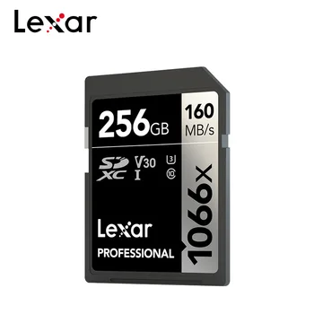 Lexar Professional 1066x SDXC UHS-I SD Korteles 64GB 128GB 256 GB 4K Ultra HD V30 U3 160MB/s, SD Atminties Kortelė, skirta DSLR ILDC Fotoaparatas