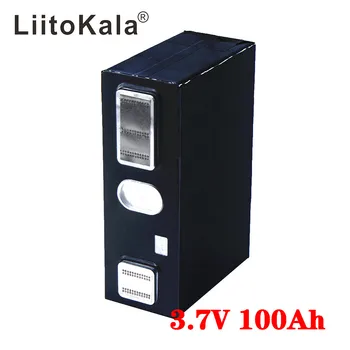 LiitoKala 3.7 v 100Ah Lipo Baterija 4.2 v Pak 
