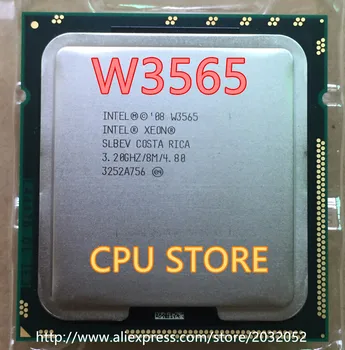 Lntel W3565 CPU procesorius 3,2 GHz /LGA1366/8MB/L3 Cache/Quad-Core/ serverio CPU (darbo Nemokamas Pristatymas)