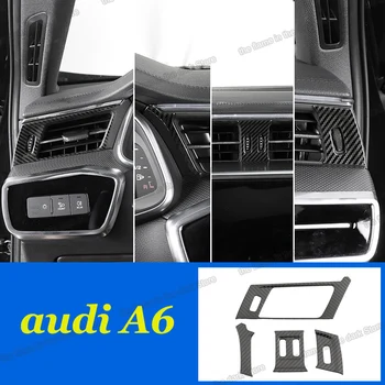 Lsrtw2017 Anglies Pluošto centrinė Konsolė, prietaisų Skydelyje Angos Apdaila Angos Įklija Audi A6 C8 2019 2020 2021 Reikmenys, Auto