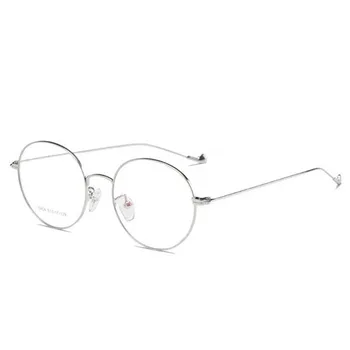 MINCL/Optiniai Akiniai, Moterims, Vyrams, Prekės ženklo Dizaineris Akiniai Derliaus Trumparegystė akinių Rėmeliai Aišku, Objektyvas Apvalus Rėmo Akiniai FML