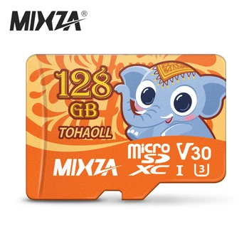MIXZA Dramblys Atminties Kortelė 256 GB 128GB 64GB U3 80MB/S 32GB Micro sd kortele Class10 UHS-1 