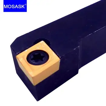 MOSASK SCLCR Toolholder 20 16 25 12 MM Apdirbimo Pjovimo Volframo Karbido Įdėklai CNC Tekinimo Išorės Tekinimo Įrankių Laikikliai