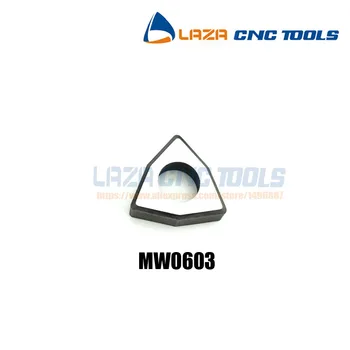 MW0603/SW0603*10vnt Tekinimo įrankis šim,Karbido Šim,Tekinimo įrankių atsarginės dalys, accossories. Lieti šim už WNMG060404/08 įdėklai