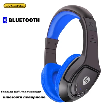 MX333 Bluetooth V5.0 Žaidimų Ausinės Belaidės Stereo OVleng Built-in Mikrofono tamprus Ausinių PC Išmanųjį telefoną