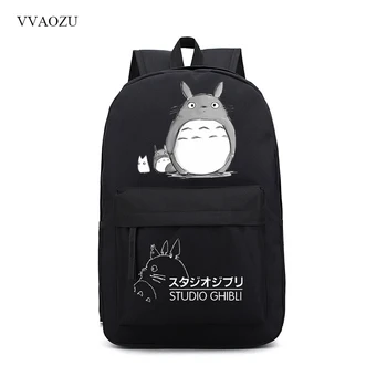 Mano Kaimynas Totoro Kuprinė Japonijos Animacinių filmų Anime Peties Maišas, Kuprinė Bookbag už Paauglys Studentų Berniukų, Mergaičių
