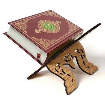 Mediniai Eid Mubarakas Knygų Lentyna Biblijos Knygos Stovo Laikiklį Ramadanas Papuošalai Namų Stalo Apdailos