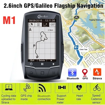 Meilan GPS Belaidžio Navigacijos Nuoma Kompiuterio Su Krūtinės Širdies ritmo Monitorius Speed /Cadence Sensor 