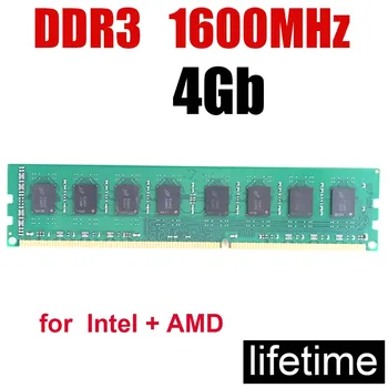 Memória Ddr3 RAM 4 gb atminties, 4 gb, 4G 1600 1 600mhz / VNT-12800 16 gb, 8 gb 16G 8G / Projektavimo Darbai Žaidimą ir viskas jokių problemų