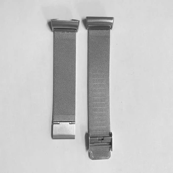 Metalo žiedelis Juostos Fitbit Mokestis 3 4 Apyrankės Milano Nerūdijančio Plieno Pakeisti Juostos Fitbit Mokestis 3 Apyrankė
