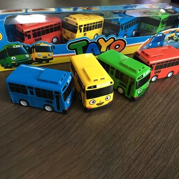 Mielas 4pcs/set Priekaištauti Mažai Autobusų Mini Plastiko Traukti Atgal, Mėlyna Priekaištauti Raudona Gani Geltona Lani Žalia Rogi Autobusų Automobilio Modelį vaikams Dovanų