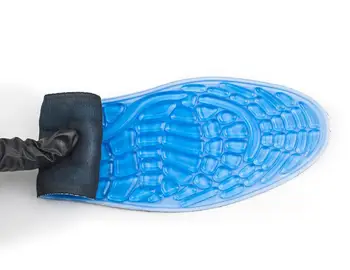 Minkšto silikono gelio Sporto vidpadžiai Masažas vidpadžiai keičiamo dydžio smūgį sugeriantis vidpadis