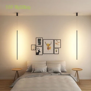 Modernus Minimalistinis LED Sieniniai šviestuvai Viešbučio Salėje Miegamasis priedai veltiniams, vilna lempa kambarį Hanglamp Koridoriaus Šviestuvų