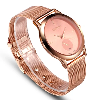 Moterų Laikrodžiai Prekės WOMAGE Prabangių Mados Ponios Žiūrėti Paprasta dizaineris Aukštos Kokybės Kvarciniai Laikrodžių Moteris Laikrodis 2020 m.