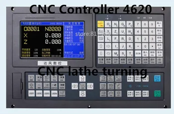 NAUJAS CNC 4620 dvi ašis CNC tekinimo valdytojas ,CNC tekinimo staklės CNC kontrolierius sistema 2 kryptis valdytojas staklės, tekinimo centras