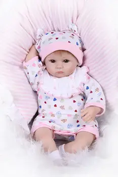 NPK 42cm Tikroviška lėlės reborn baby silikono reborn baby girl lėlės kūdikio nekilnojamojo gyvi Žaislai Mergaitėms bebe dovana atgimsta bonecas žaislas