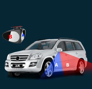 Naujas 360 Laipsnių Pasukti 2 Pusėje Automobilių Blind Spot Išgaubtas Veidrodis Automibile Šildomi Išoriniai Stovėjimo Veidrodėliai Saugos Reikmenys