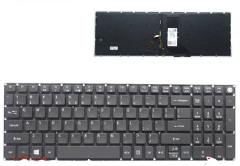 Naujas ACER Aspire 5 A517 A517-51-5832 A515 A515-51 A515-51G nešiojamąjį kompiuterį MUMS, juoda klaviatūra su apšvietimu