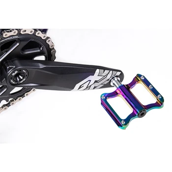Naujas Ultralight pedalo CNC Aliuminio/Lydinys kūno Kalnų Keliais Dviračio Pedalas Uždaromos Dviračio Pedalai