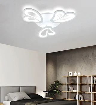 Naujas led šviestuvo gyvenimo kambario, miegamasis namų liustra šiuolaikinių led lubų lempa sietynas apšvietimas