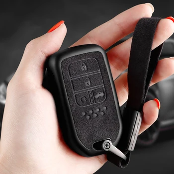 Naujų automobilių nuotolinio rakto pakabuku padengti atveju turėtojas apsaugoti Honda Accord Civic 2018 2019 Odyssey CRV Pilotas HRV Vezel Miesto imobilizavimo
