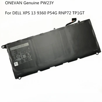 ONEVAN Originali PW23Y Nešiojamas Baterija Dell XPS 13 9343 XPS13 9350 13D-9343 P54G 0N7T6 5K9CP RWT1R 0DRRP 60WH 90V7W JD25G