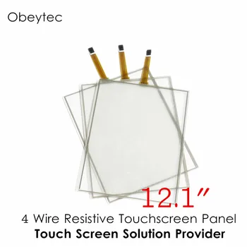 Obeytec 12.1 colių Varžinio Touchscreen stiklo skydelis, 4:3, Touch Stiklas, su EETI valdytojas, Aktyvus plotas 248*186 mm,TS121A4B