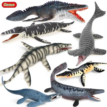 Oenux Originalus Priešistorinių Savage Gyvūnų Mosasaurus Kronosaurus figūrėlių, Sealife Modelį PVC Surinkimo Žaislai, Dovanos Vaikams