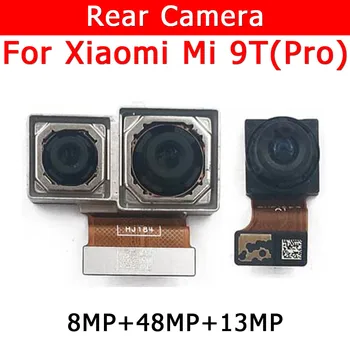 Originalaus Galinio vaizdo Kamera, Skirta Xiaomi Mi 9T Pro Mi9T Atgal Pagrindinė Didelis Kameros Modulis Redmi K20 Pro Flex Kabelis Pakeitimo Atsarginės Dalys
