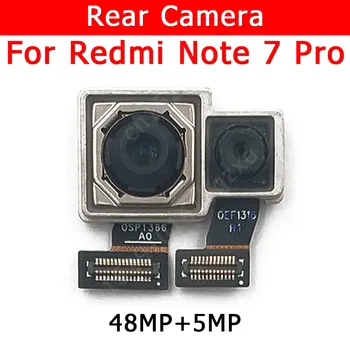 Originalaus Galinio vaizdo Kamera, Skirta Xiaomi Redmi 7 Pastaba Pro Note7 7Pro Atgal Pagrindinė Didelis Fotoaparato Modulio Flex Kabelis Pakeitimo Atsarginės Dalys