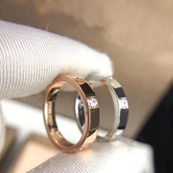 Originalaus dizaino deimanto žiedas mados žavesio papuošalai lady žiedas pora Šalis Vestuvių Kalėdų Dovana
