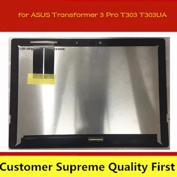 Originalo pakaitalas ASUS Transformer 3 Pro t303 T303U T303UA tablet LCD + touch ekranas, priedai