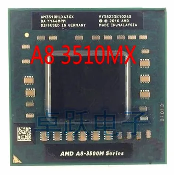 Originalus AMD Keturių Branduolių A8-3510MX A8 3510MX Laptop CPU 1.8 GHz FS1 sąsiuvinis APU nešiojami kompiuteriai, nešiojamas nemokamas pristatymas