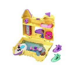 Originalus Polly Pocket Mini Vaikų Žaislai Mergaitėms Top Brand Kalėdų Brithday Dovanos Vaikams GFM48