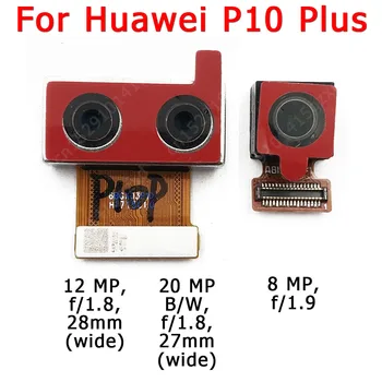 Originalus Priekiniai ir Galiniai Atgal Fotoaparatą, Huawei P10 Lite P10Lite Pagrindinis Susiduria Kamera Modulis Flex Pakeitimo Atsarginės Dalys