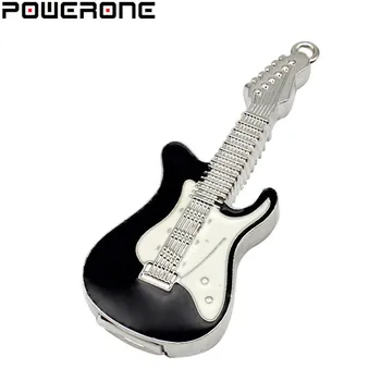 POWERONE metalo Roko gitaros, elektrinės gitaros formos USB 