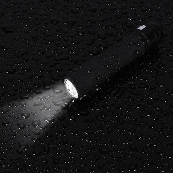 Pelėda lumen led pen šviesos plastiko žibintuvėlis mini su clip naudoti 1*AA baterijos atsparus vandeniui žibintuvėlis, dviračių nešiojamų akiratyje