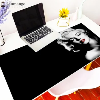 Pelės padas Marilyn Monroe tapis souris žaidėjus LOL Lygos animacija Pagamintas kompiuterio stalas pad klaviatūros mini pc kilimėlis alfombrilla