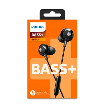 Philips SHE4305 3.5 mm In-Ear Ausinės su Triukšmo Slopinimo Stereo Bass Ausinės Xiaomi Oficialus testas