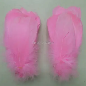Plumas !Rožinė Žąsų Nagoire Didmeninė Plunksnos(200 Plunksna/daug) Puikiai tinka amatų,kostiumų dizaino,kaspinai,plaukų fascinators